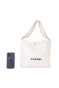 DESAPEGO NATI VOZZA CHANEL 22 SMALL WHITE