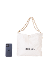 DESAPEGO NATI VOZZA CHANEL 22 SMALL WHITE