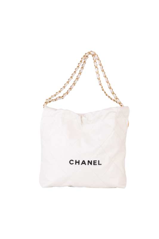 DESAPEGO NATI VOZZA CHANEL 22 SMALL WHITE