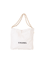 DESAPEGO NATI VOZZA CHANEL 22 SMALL WHITE