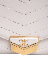 DESAPEGO FABI JUSTUS CHANEL CALFSKIN CHEVRON QUILTED MEDIUM