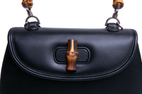 GUCCI BAMBOO 1947 MEDIUM BLACK