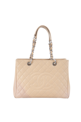 CHANEL GST CAVIAR BEIGE