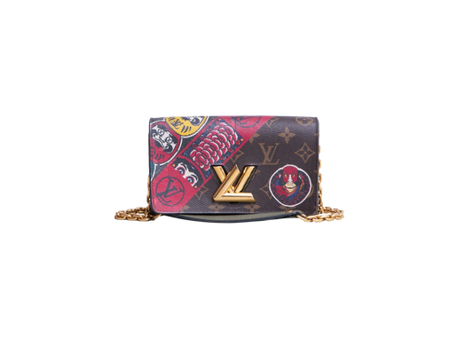 LV WOC KABUKI TWIST MONOGRAM EPI GREEN