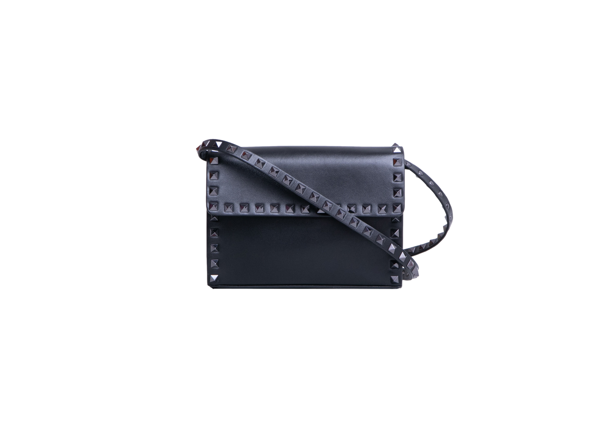 VALENTINO ROCKSTUD MINI BLACK