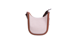 VALENTINO ANTIBES BUCKET CANVAS CHOCOLATE BROWN