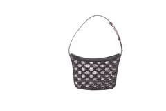 CELINE CROQUE IN TULLE TEXTILE W/TRIOMPHE BLACK