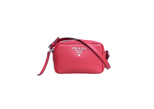 PRADA PHENIX CAMERA BAG RED