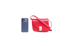 FERRAGAMO FIAMMA CROSSBODY FLAME RED