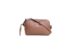 PRADA DAINO CAMERA BAG CARAMEL