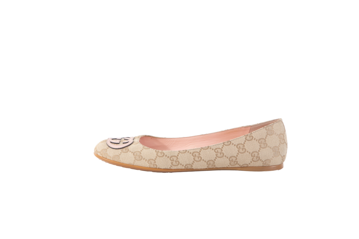 GUCCI SAPATILHA GG INTERLOCKING ROSE