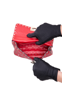 VALENTINO ROCKSTUD SPIKE SMALL RED