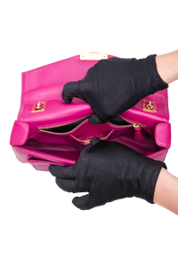 FENDI BE BAGUETTE NAPPA MAGENTA