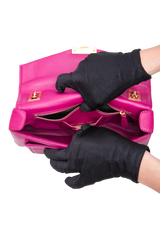 FENDI BE BAGUETTE NAPPA MAGENTA