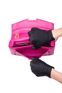FENDI BE BAGUETTE NAPPA MAGENTA