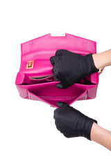 FENDI BE BAGUETTE NAPPA MAGENTA