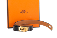 HERMÈS BRACELET KELLY DOUBLE TOUR BLACK