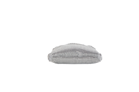 PACO RABBANE PIXEL SILVER HOBO SHOULDER