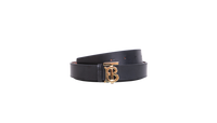 BURBERRY BELT TB REVERSIBLE LEATHER BLACK