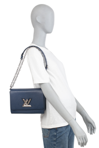 LOUIS VUITTON TWIST MM EPI NAVY