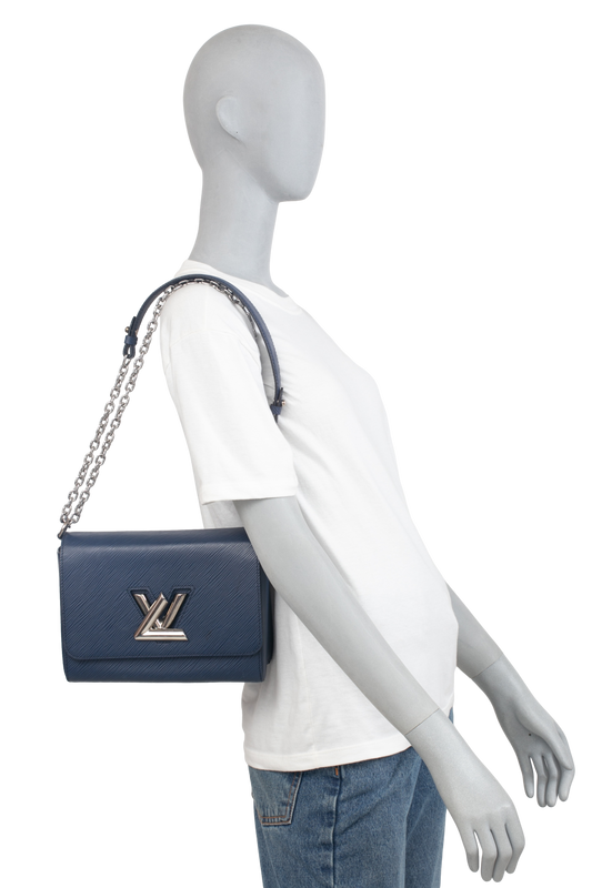 LOUIS VUITTON TWIST MM EPI NAVY