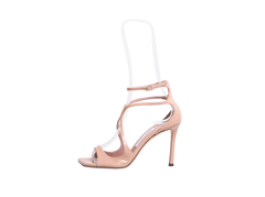JIMMY CHOO SANDAL AZIA PATENT LEATHER BALLET PINK - 36 BR