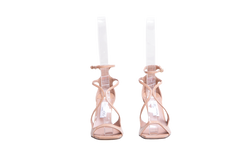 JIMMY CHOO SANDAL AZIA PATENT LEATHER BALLET PINK - 36 BR