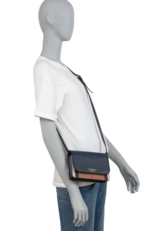 BURBERRY WOC HAMPSHIRE HOUSE CHECK NAVY