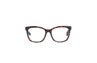 CHANEL EYEGLASSES SQUARE ACETATO TORTOISE & BROWN