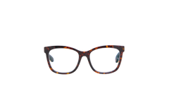CHANEL EYEGLASSES SQUARE ACETATO TORTOISE & BROWN