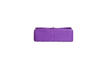 CHANEL CLASSIC DOUBLE FLAP/JUMBO CAVIAR PURPLE