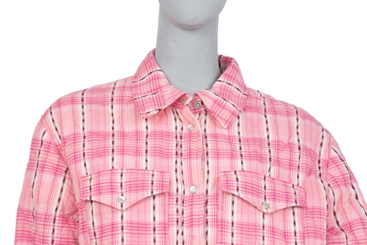 ISABEL MARANT JACKET PINK PLAID