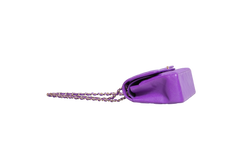 CHANEL CLASSIC DOUBLE FLAP/JUMBO CAVIAR PURPLE