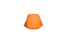 HERMÈS PICOTIN LOCK 18 TAURILLON CLEMENCE ORANGE SILVER HDWR