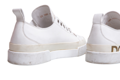 D&G SNEAKERS PORTOFINO LOW TOP LEATHER WHITE - 38 BR