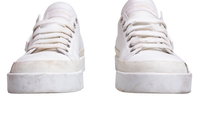 D&G SNEAKERS PORTOFINO LOW TOP LEATHER WHITE - 38 BR