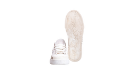 D&G SNEAKERS PORTOFINO LOW TOP LEATHER WHITE - 38 BR