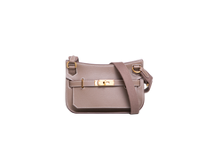 HERMÈS JYPSIERE MINI VEAU EVERCOLOR ETOUPE GOLD HDWR
