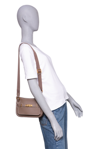 HERMÈS JYPSIERE MINI VEAU EVERCOLOR ETOUPE GOLD HDWR