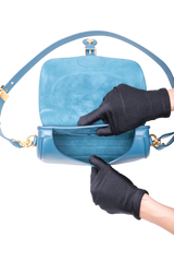 DIOR BOBBY MEDIUM CALFSKIN BLUE