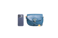 DIOR BOBBY MEDIUM CALFSKIN BLUE