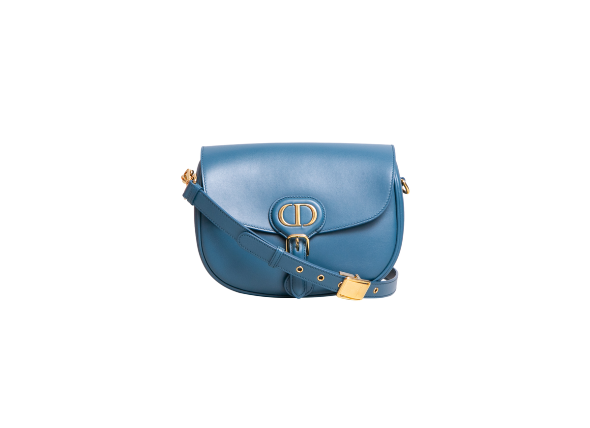 DIOR BOBBY MEDIUM CALFSKIN BLUE