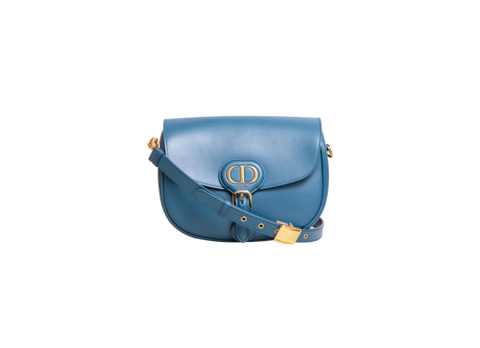 DIOR BOBBY MEDIUM CALFSKIN BLUE
