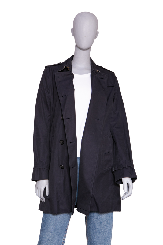 BURBERRY TRENCH COAT THE KENSINGTON NAVY