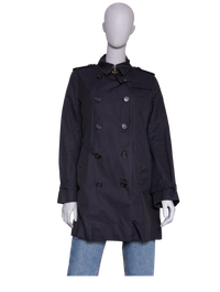 BURBERRY TRENCH COAT THE KENSINGTON NAVY