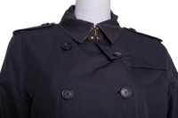 BURBERRY TRENCH COAT THE KENSINGTON NAVY