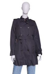 BURBERRY TRENCH COAT THE KENSINGTON NAVY
