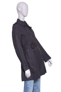 BURBERRY TRENCH COAT THE KENSINGTON NAVY