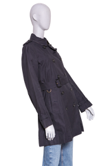 BURBERRY TRENCH COAT THE KENSINGTON NAVY