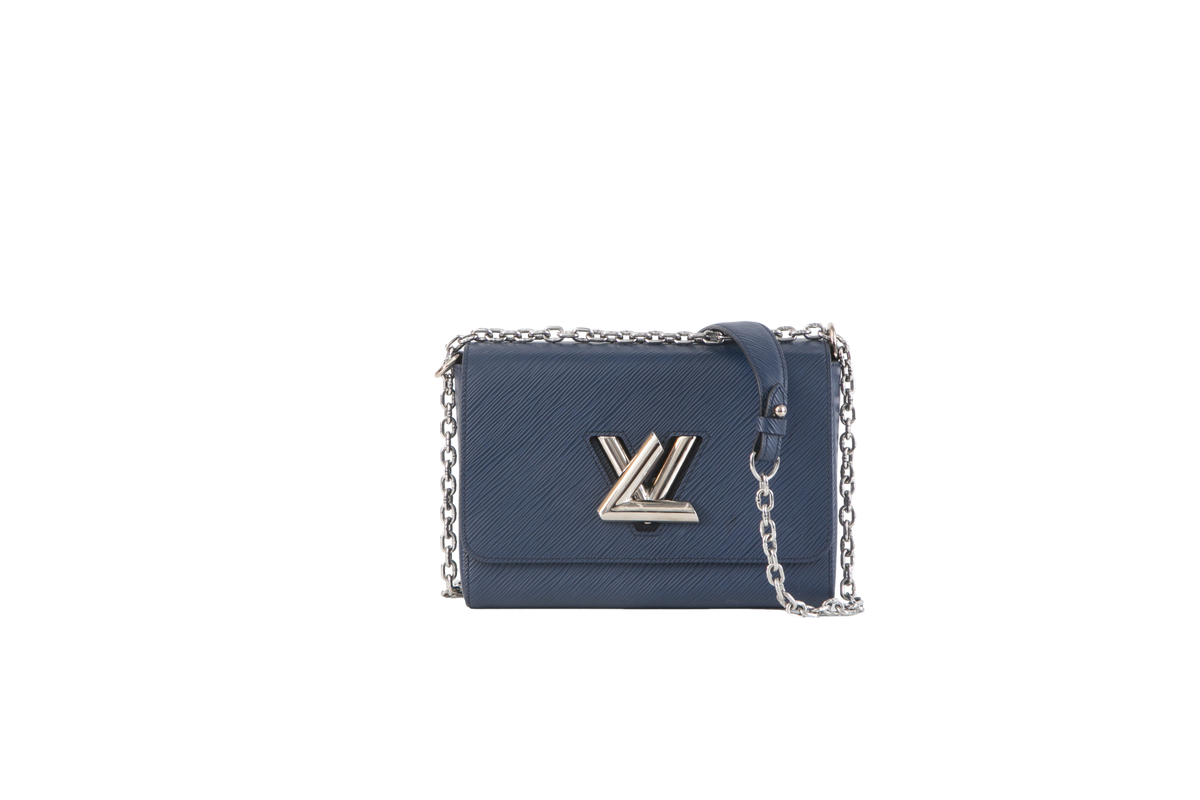 LOUIS VUITTON TWIST MM EPI NAVY